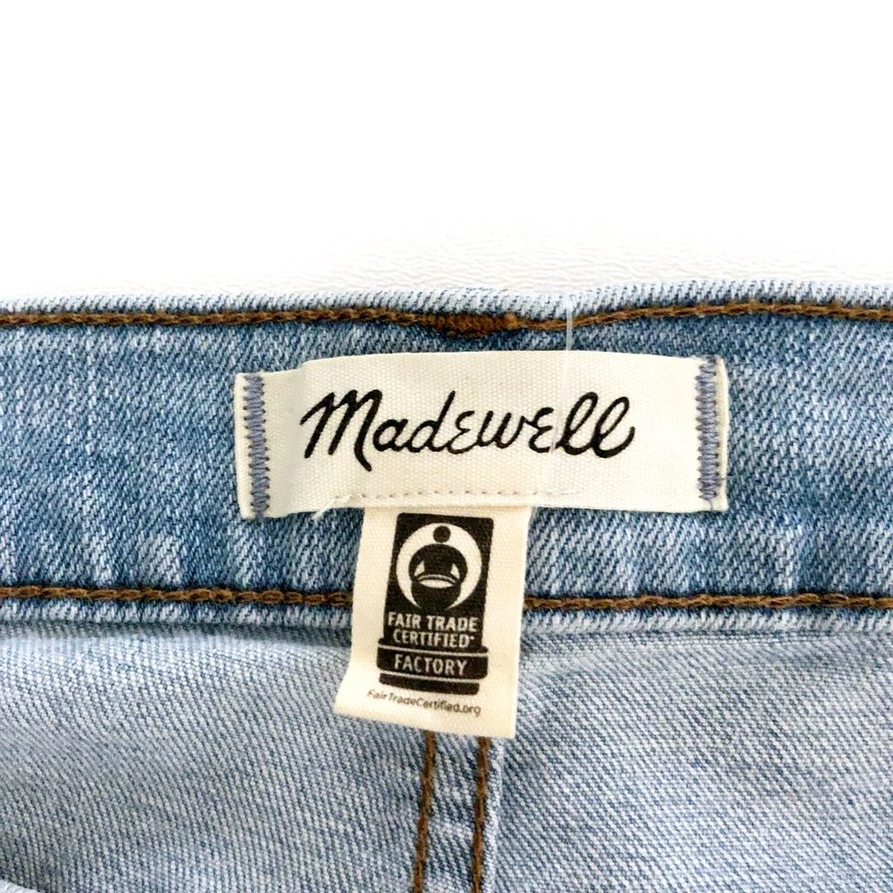 MADEWELL Women's Hi Rise Skinny Crop Jeans 36 NWT - Picture 3 of 10